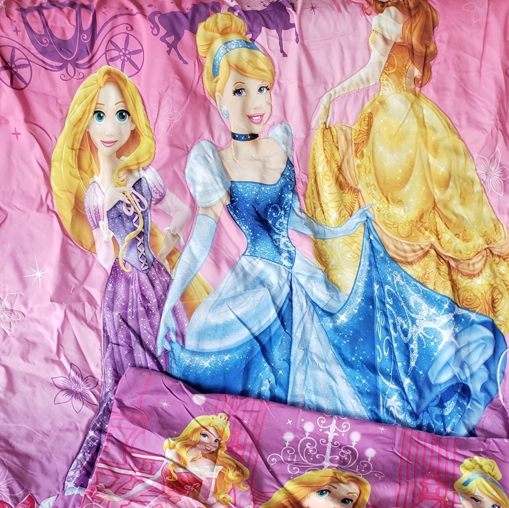 Toddler Princesses bed set